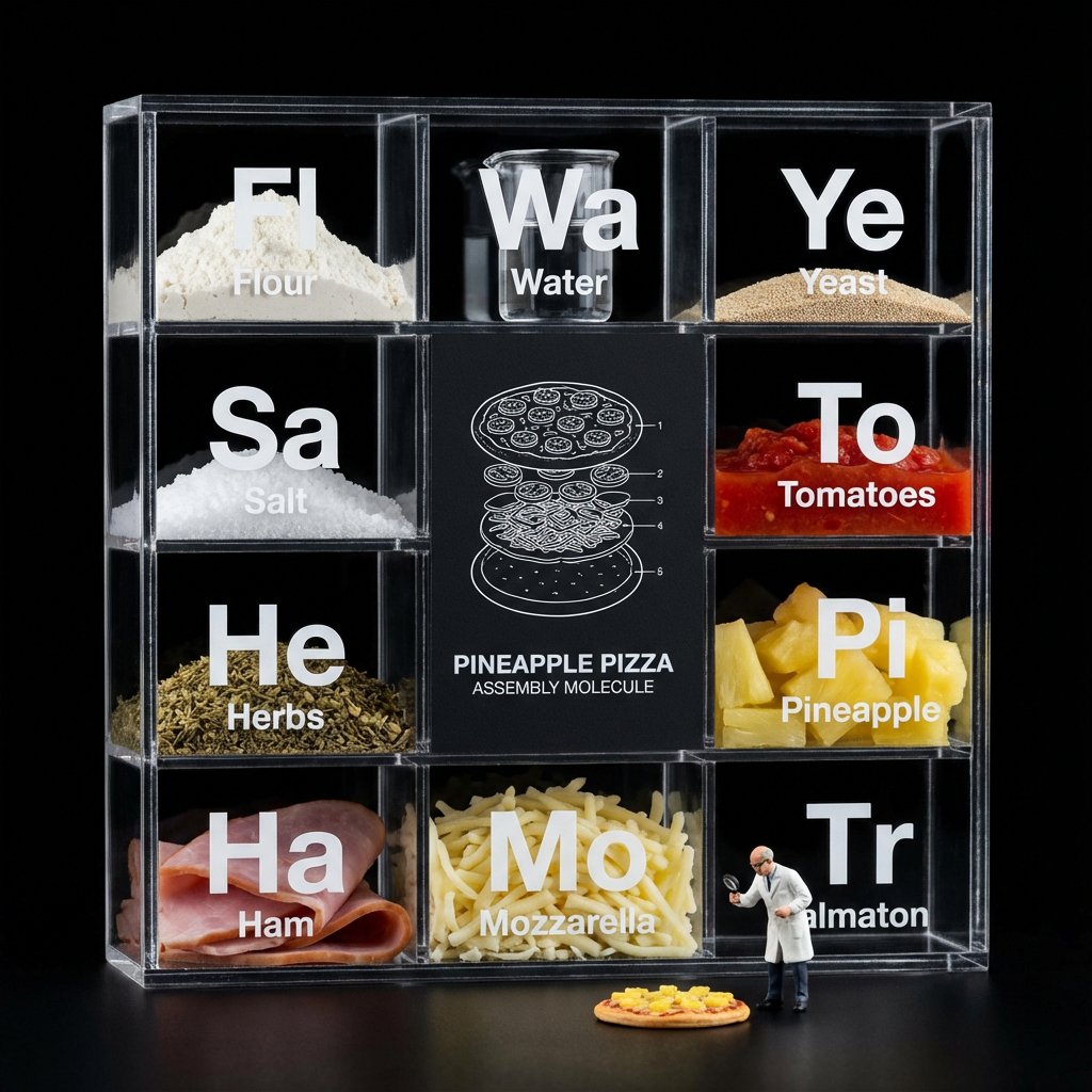 Infographic / Edu Visual - Molecular Gastronomy Display Box for Food Visualization - Image 2