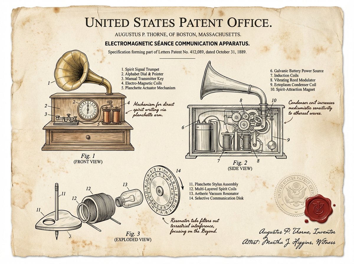 Infographic / Edu Visual - Vintage Patent Document for an Invention - Image 3