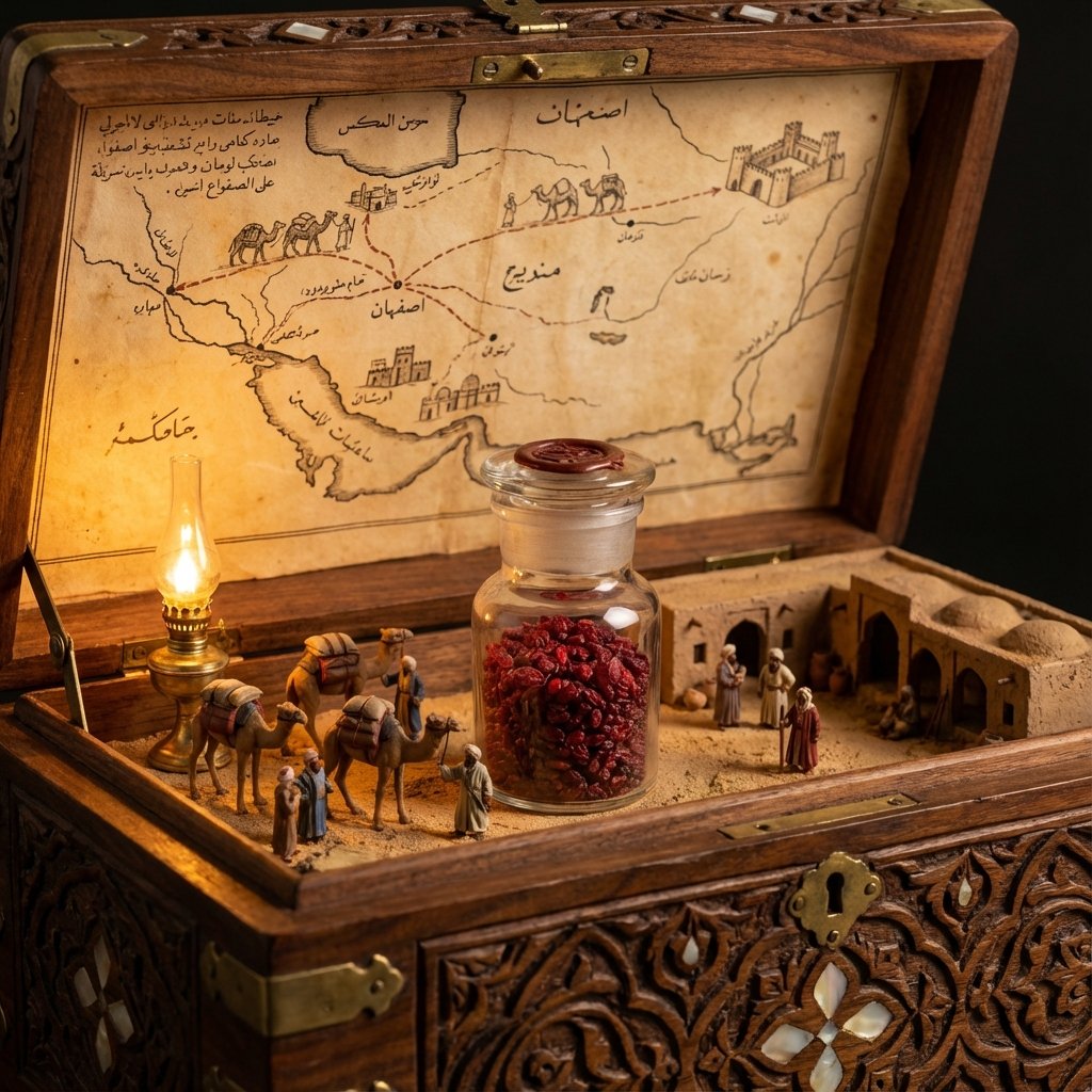 Infographic / Edu Visual - Historical Ingredient Journey Diorama - Image 2