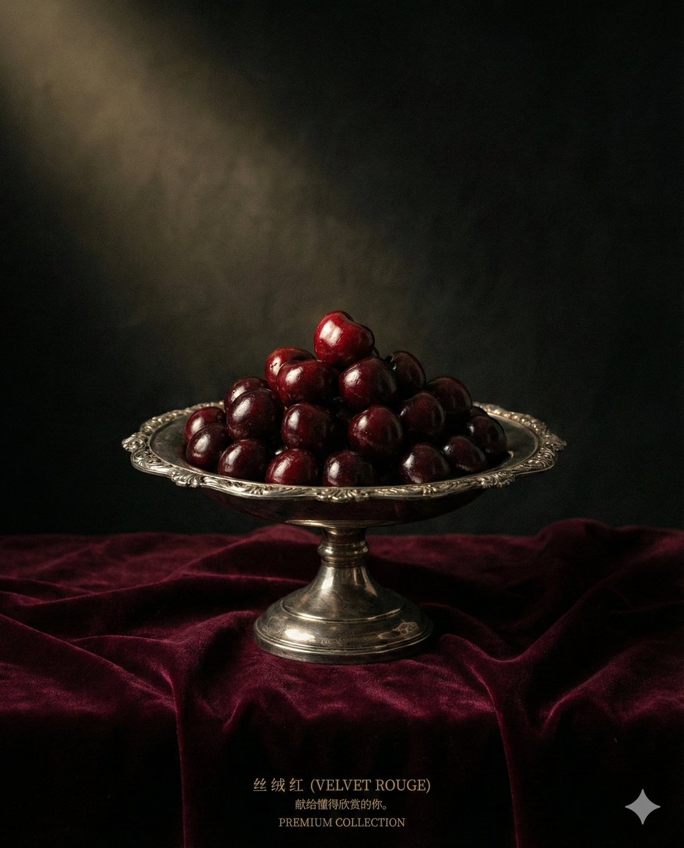 Product Marketing - Luxury Cherry Product Photography Prompt (Black Diamond) - Image 3