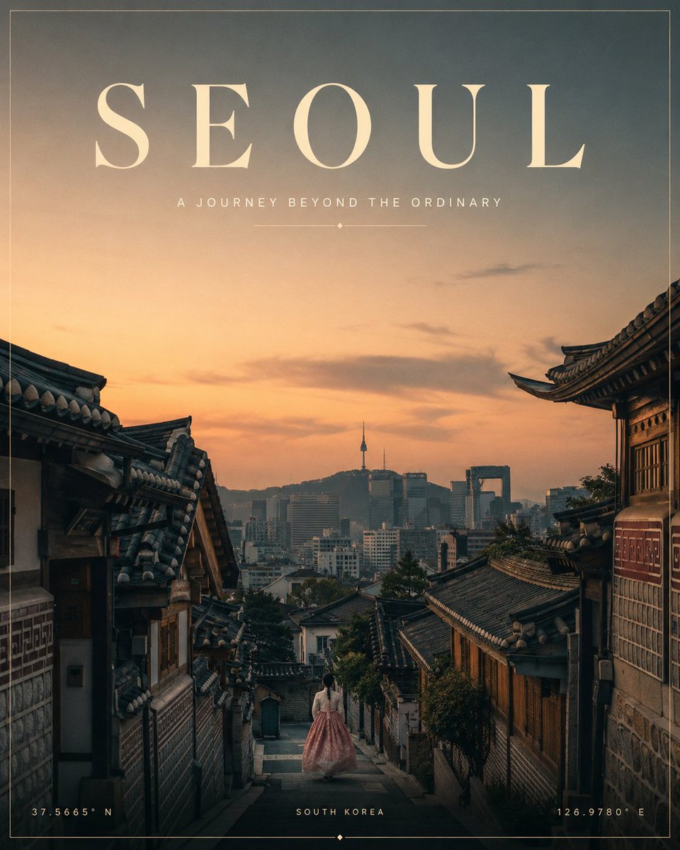 Photorealistic Cinematic Destination Campaign Poster