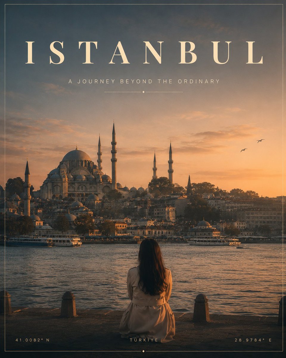 Photorealistic Cinematic Destination Campaign Poster