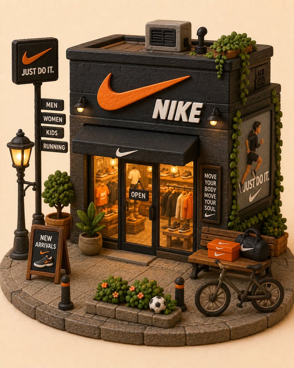 Cozy Clay Miniature Storefront Diorama