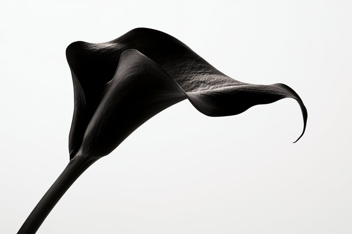 High-Key Monochrome Fine-Art Studio Portrait