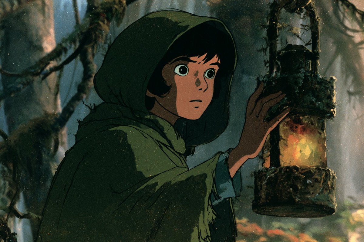 1980s Cel Animation Dark Fantasy Frame