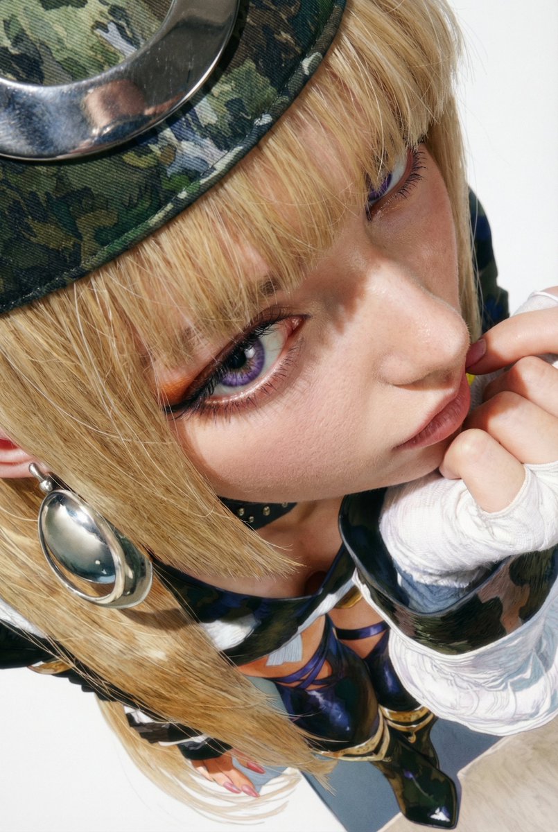 Realistic People with Exaggerated Anime Perspectives