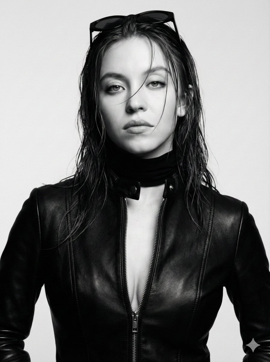 Cinematic Fashion Portrait of Celebrity for Magazine Cover