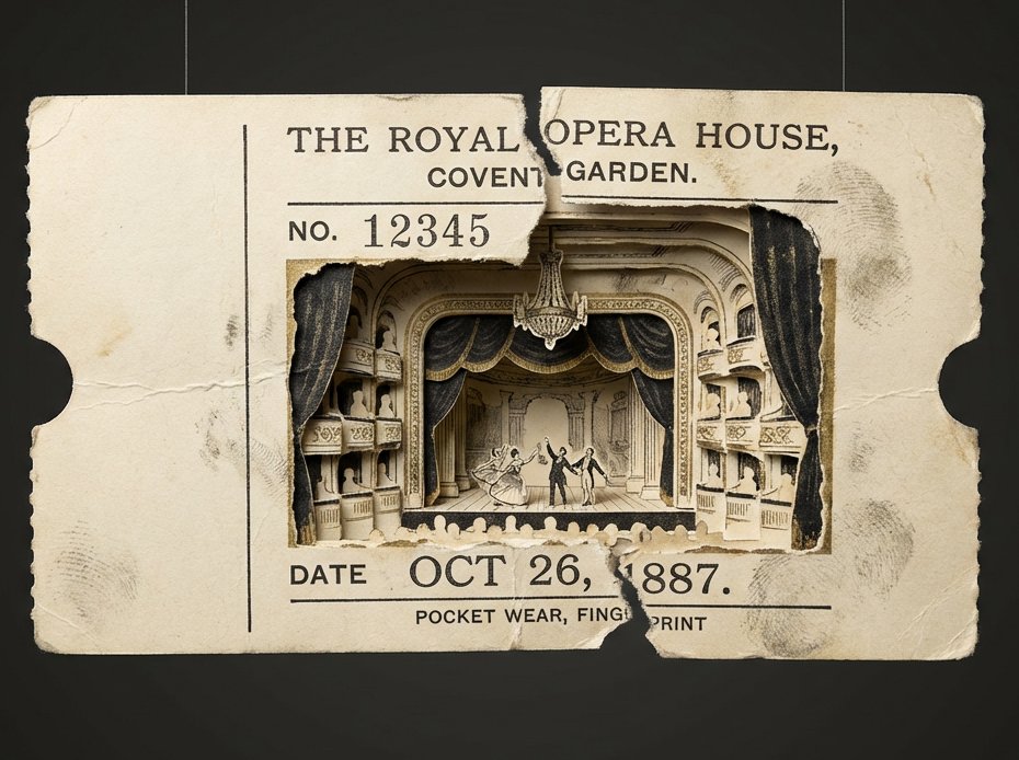 Fractured Object Revealing Miniature Inner World