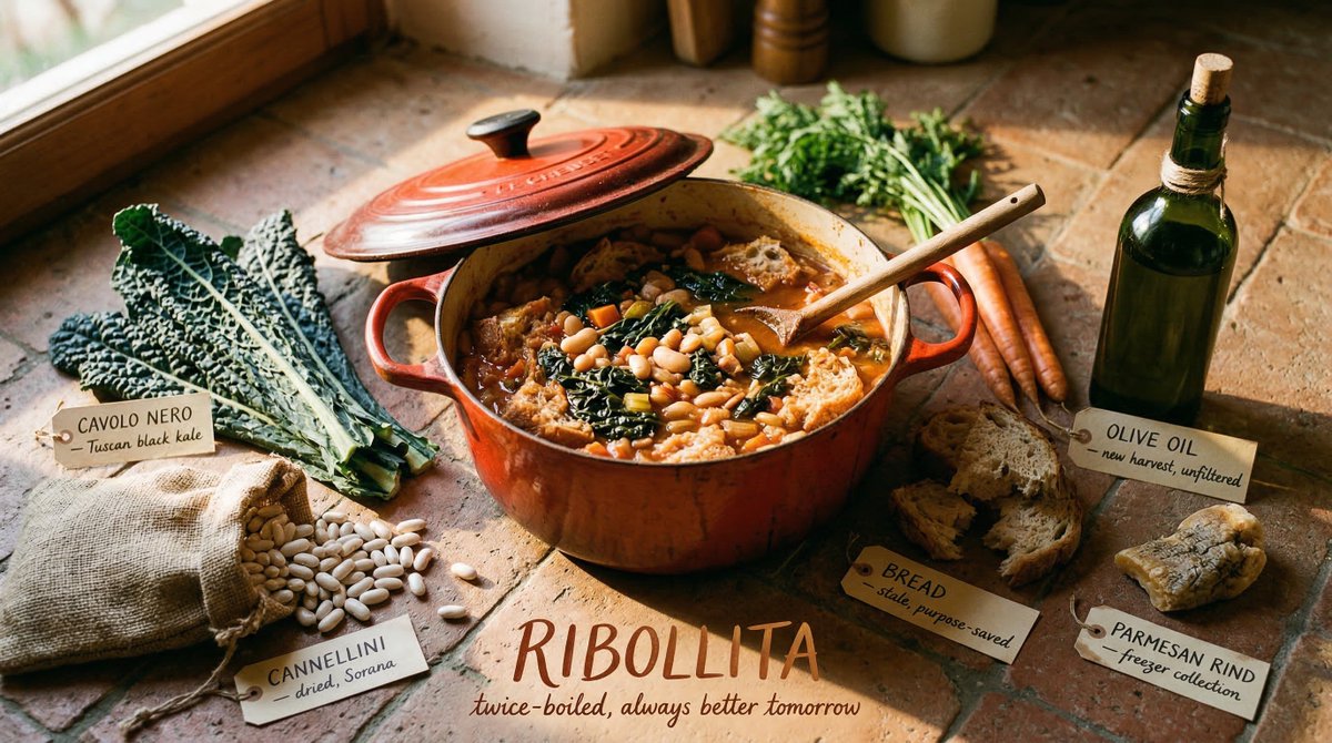 Golden Hour Dish Presentation on Weathered Surface