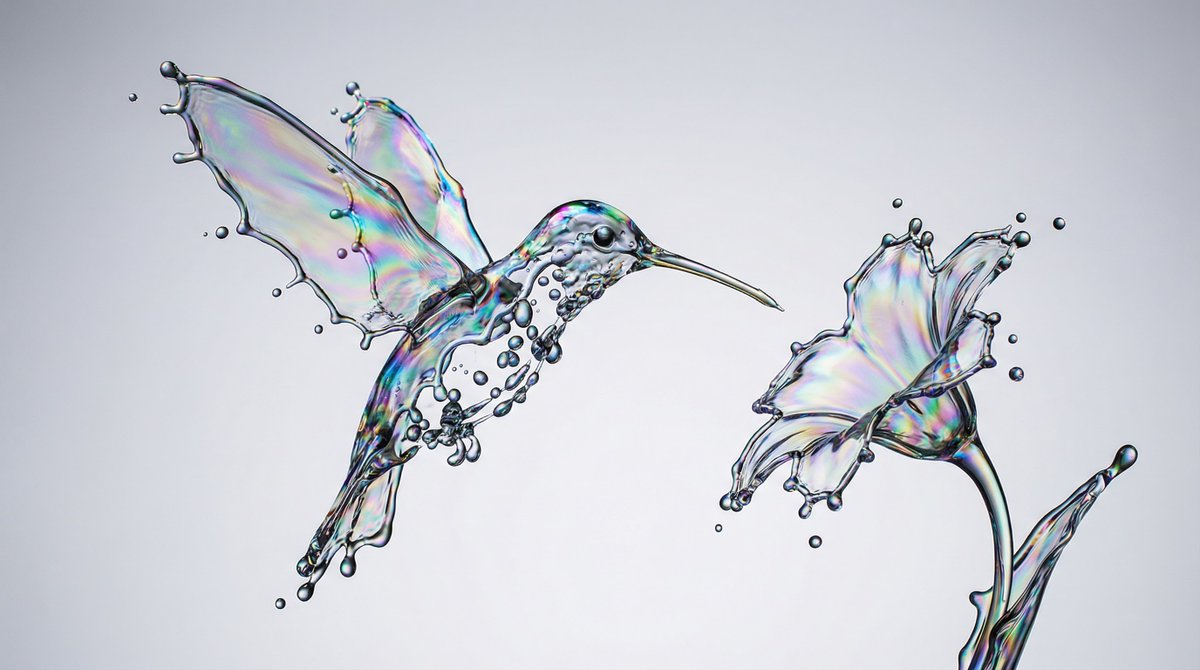 Liquid Sculpture: Frozen Splash in Custom Shapes