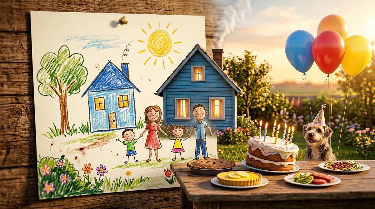 Child's Crayon Drawing Comes to Life in 3D