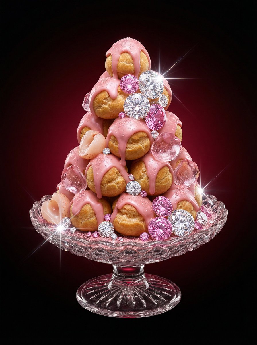 Hyper-realistic Luxury Dessert Still Life Photography