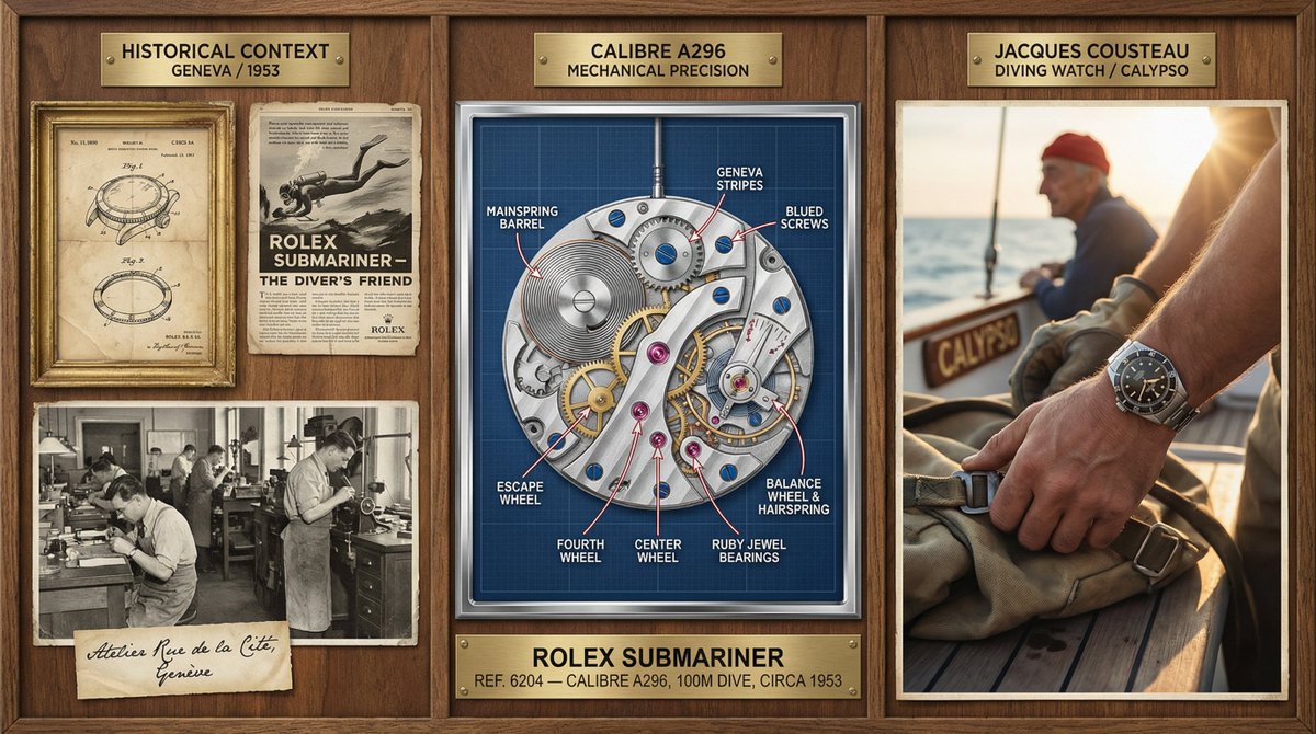 Master Watchmaker's Documentation Board