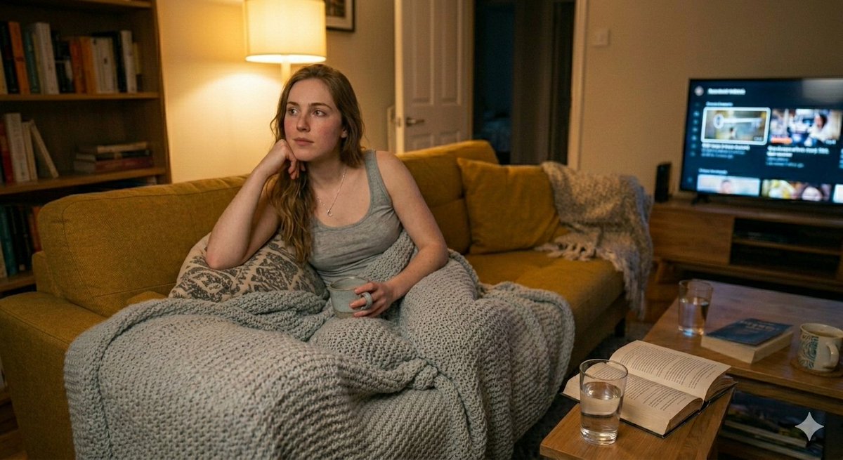 Hyperrealistic Midnight Phone Selfie Portrait