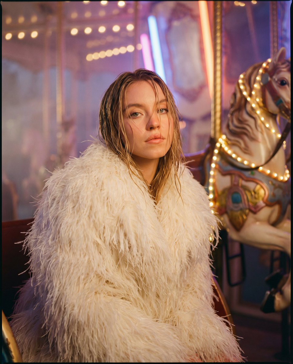 High-fashion Cinematic Portrait with Leopard and Celeb