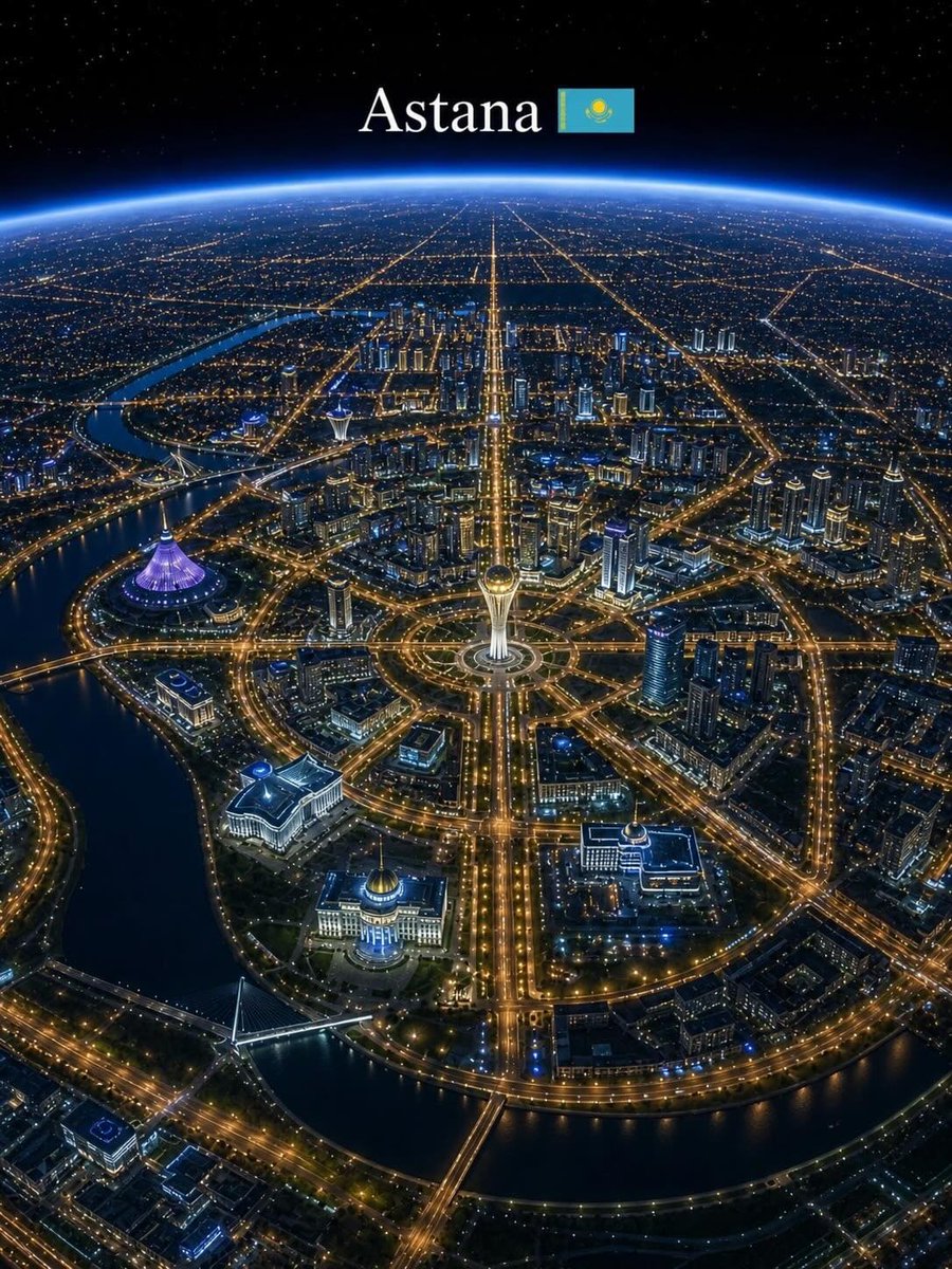 Cinematic Space View City Poster