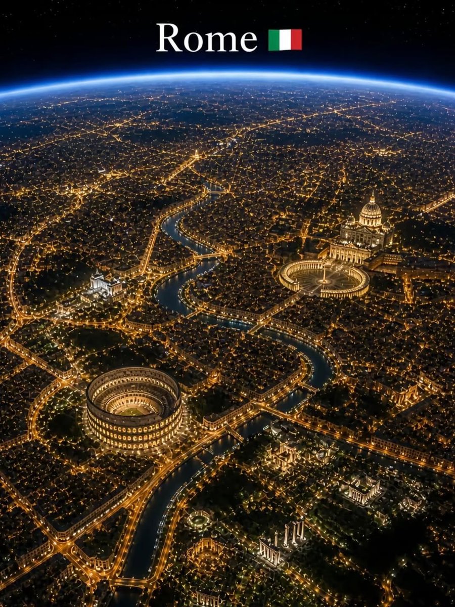 Cinematic Space View City Poster
