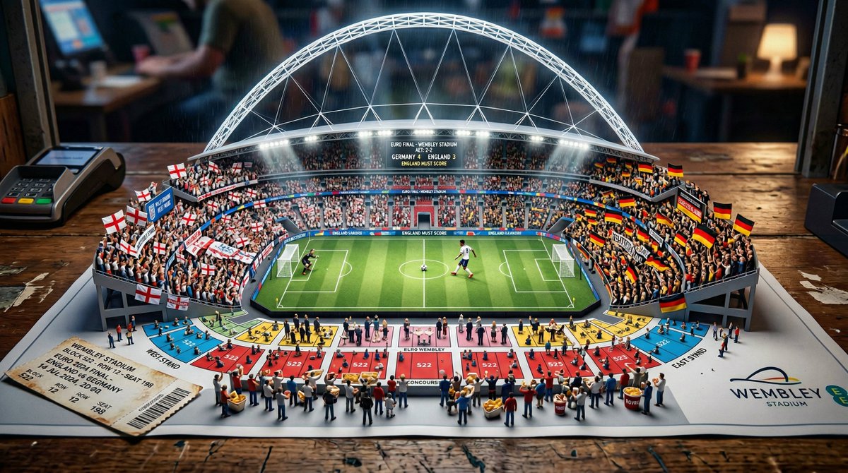 Miniature Sports Spectacle on Stadium Seating Chart