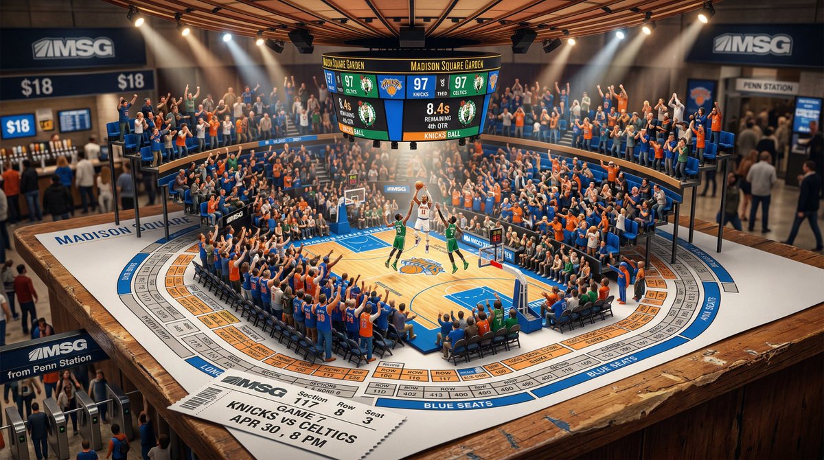 Miniature Sports Spectacle on Stadium Seating Chart