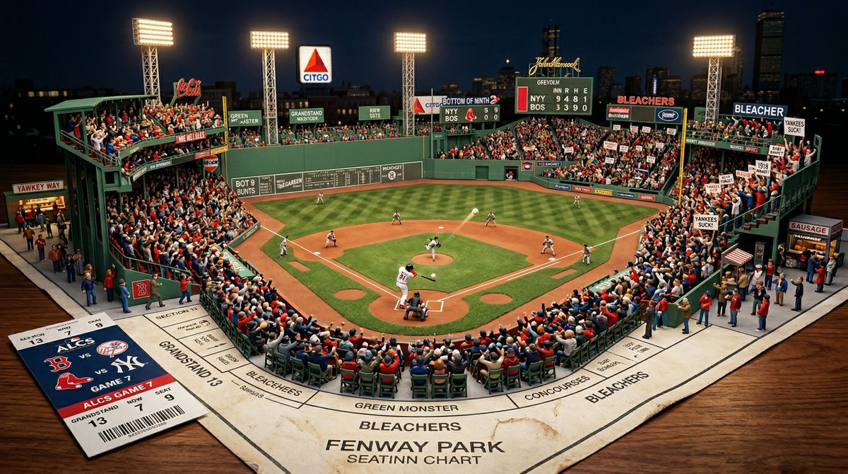 Miniature Sports Spectacle on Stadium Seating Chart