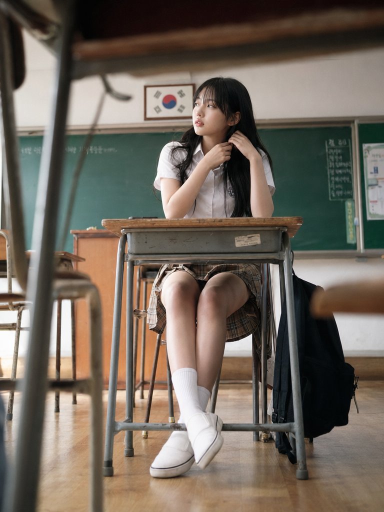 Highly Realistic Voyeuristic Candid Shot Inside a Typical Korean
