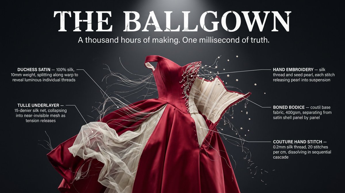 Deconstructed Garment in Freeze Frame Style