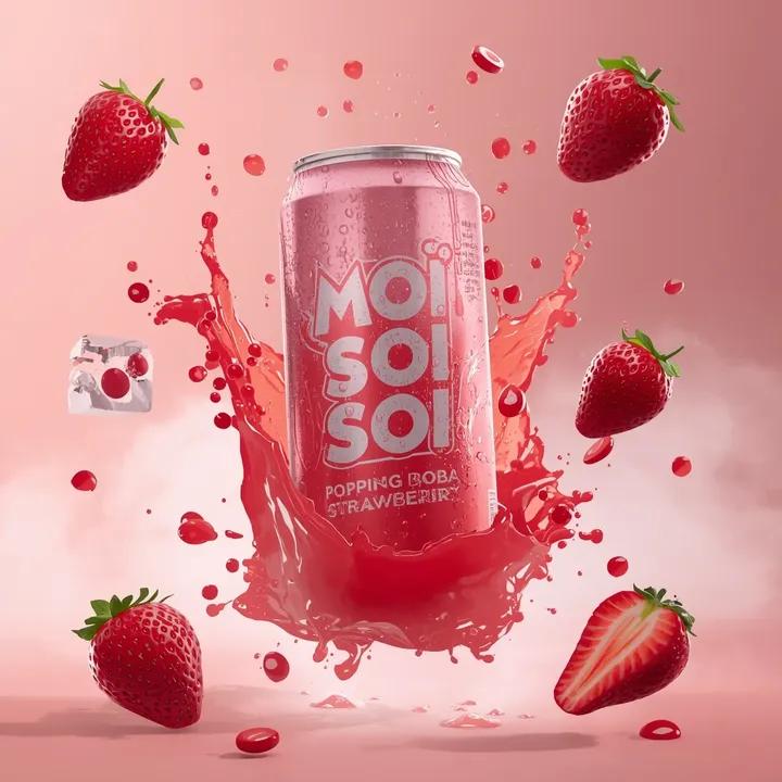 Ultra-realistic Beverage Can Advertising Shot