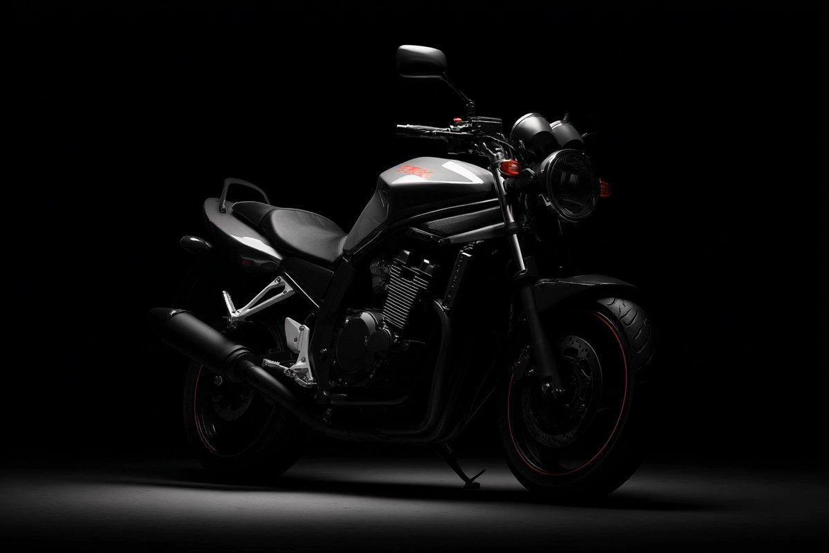 Minimalist Studio Photography on Dark Background