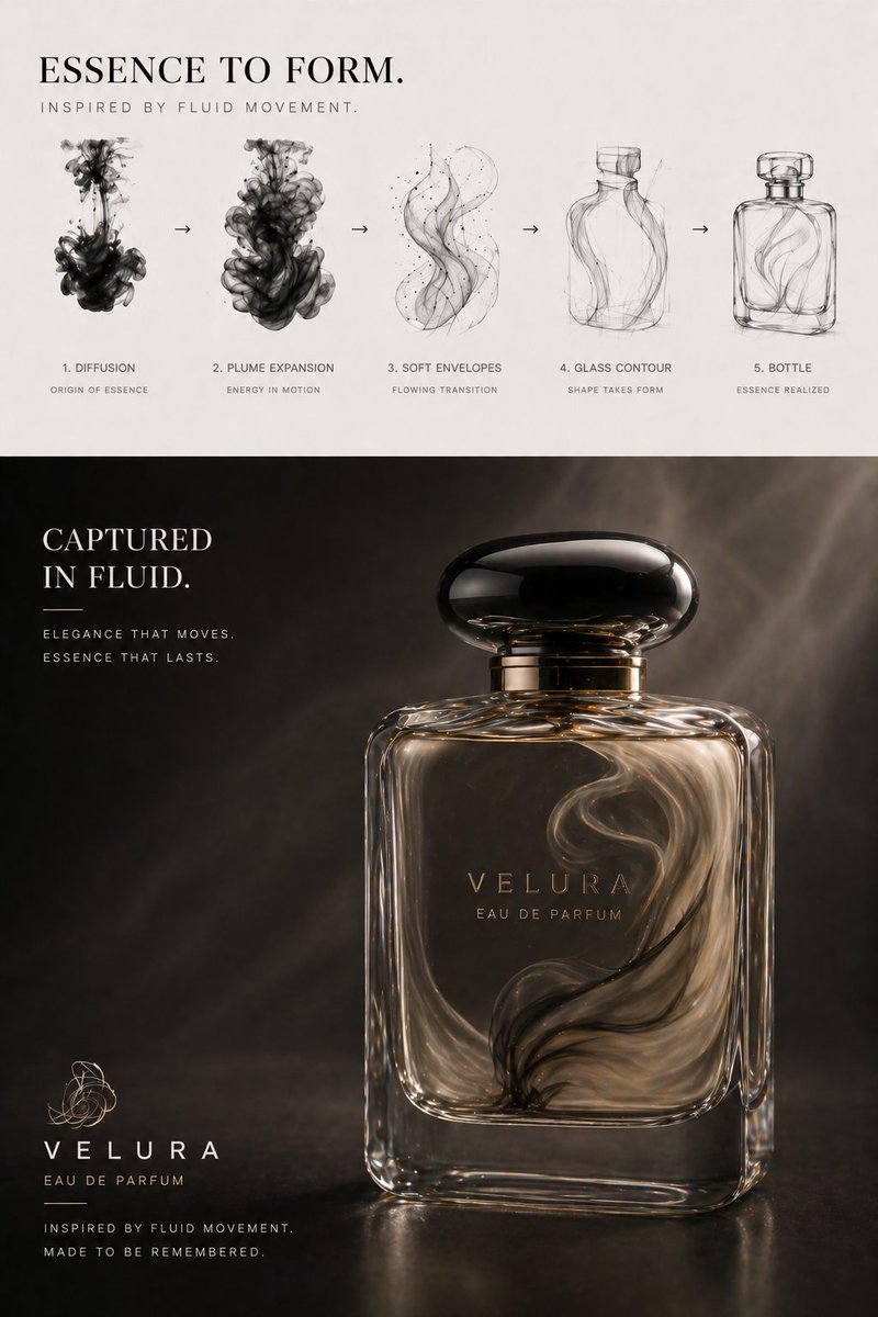 Luxury Watch Conceptual Evolution Poster