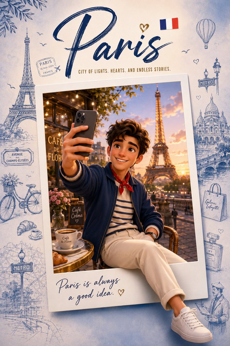 A Premium Collectible Travel Poster In A Cute Stylized 3d