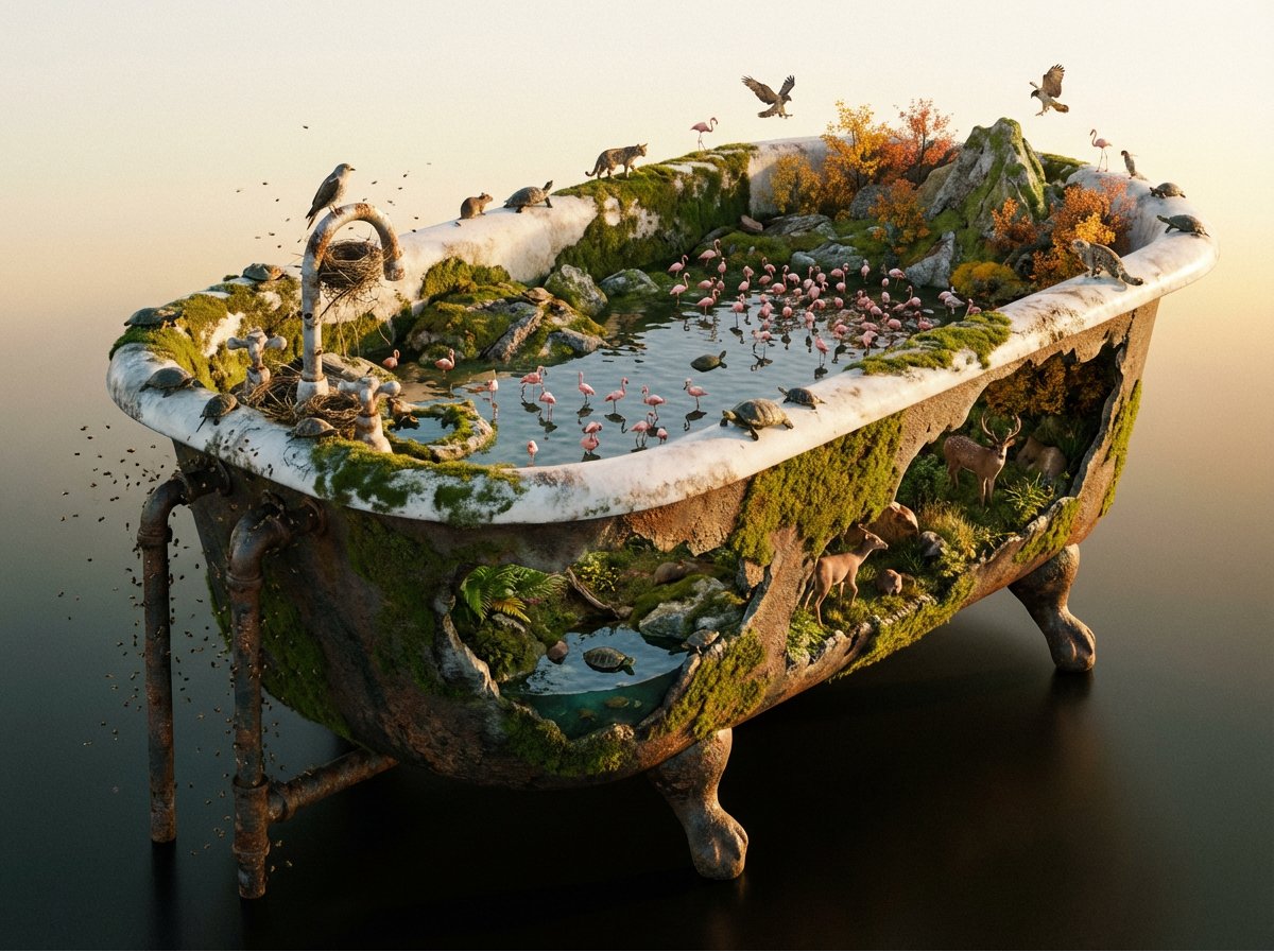 Colossal Object as a Natural Biome Ecosystem