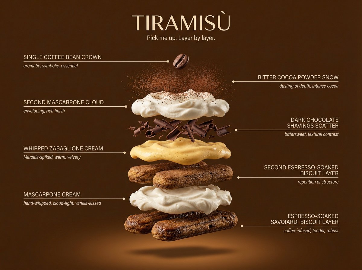 Hyperrealistic Floating Ingredient Stack with Mid-air Suspension