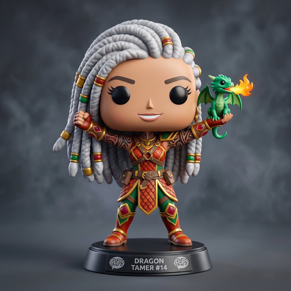 Funko Pop-style Characters with Customizable Traits