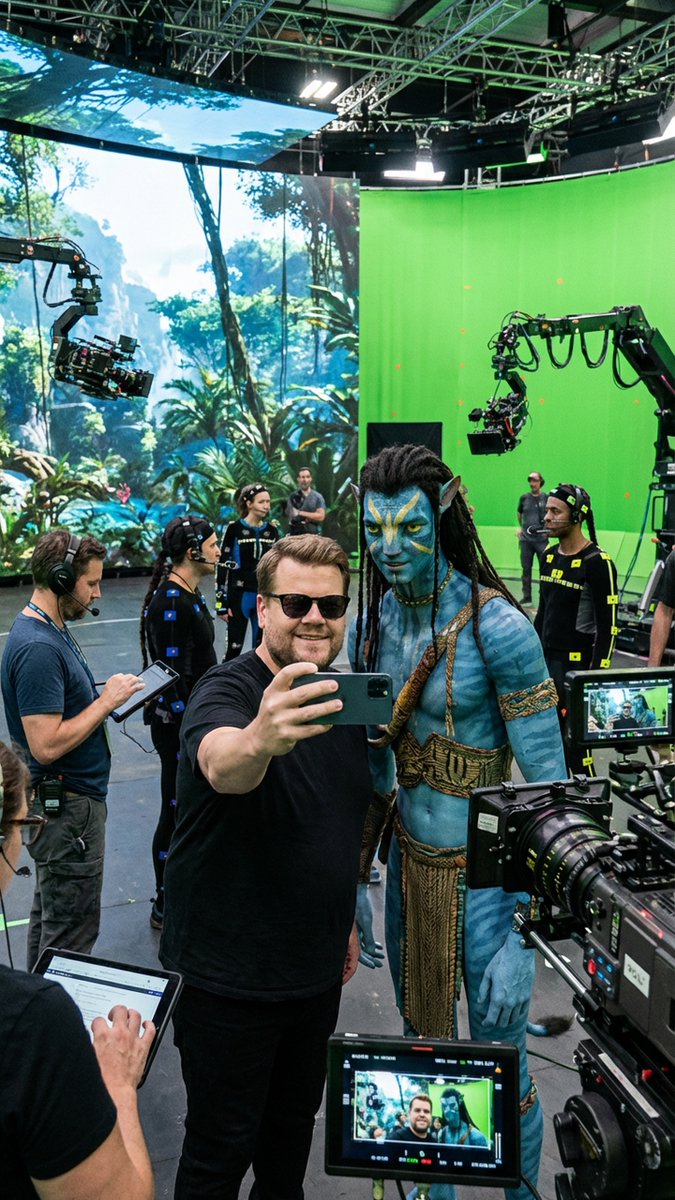 Subject with Behind-the-Scenes Background Replacement