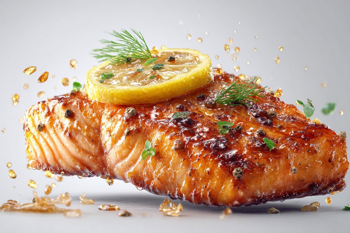 Premium Floating Food Photography with Garnish