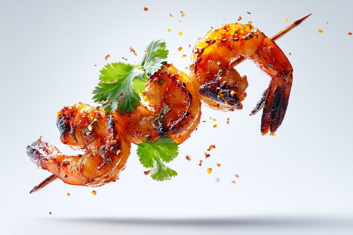 Premium Floating Food Photography with Garnish