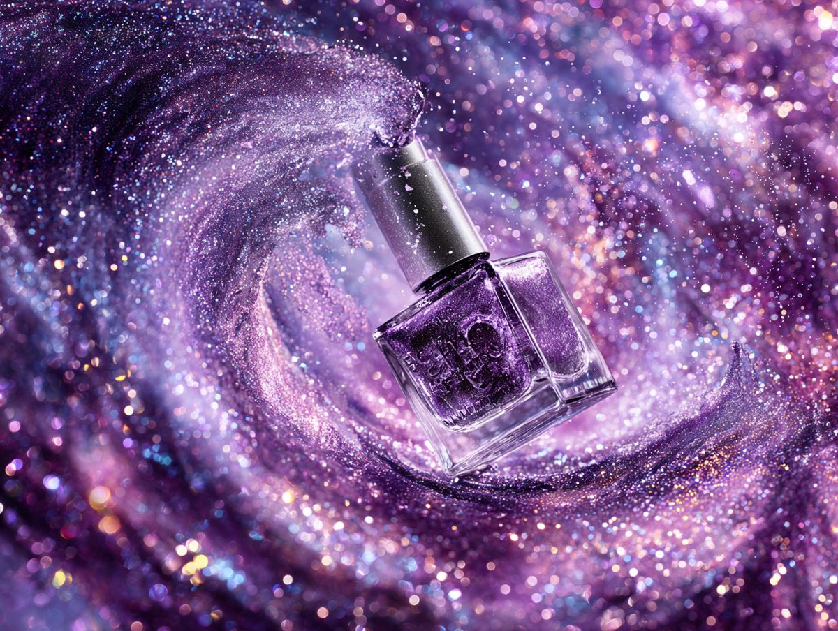 Glitter Storm Product Photography