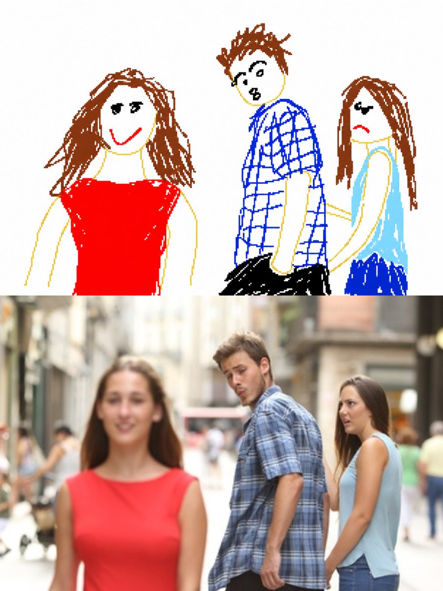 Clumsy, Pathetic MS Paint Style Image Redraw