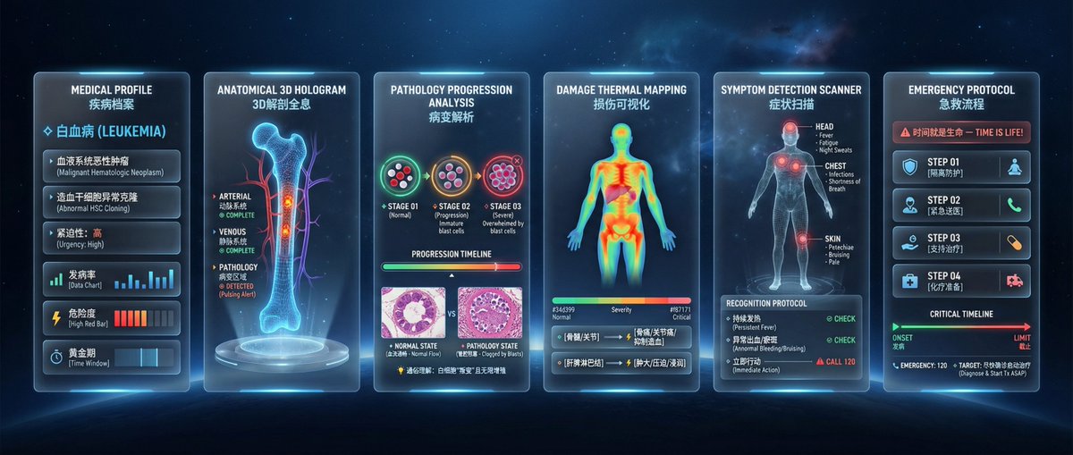 Future Medical Dashboard for Disease Education