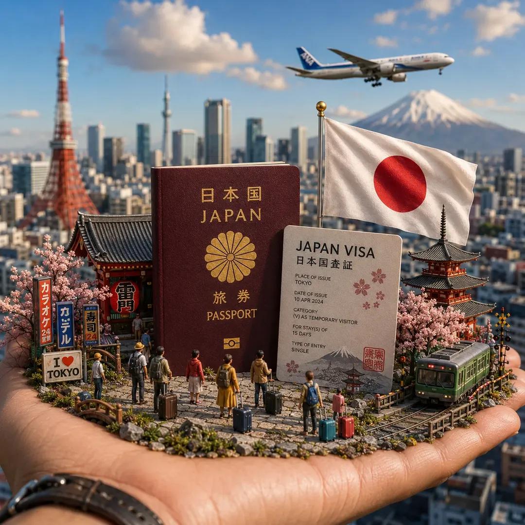 Travel Ticket Portal Illustration