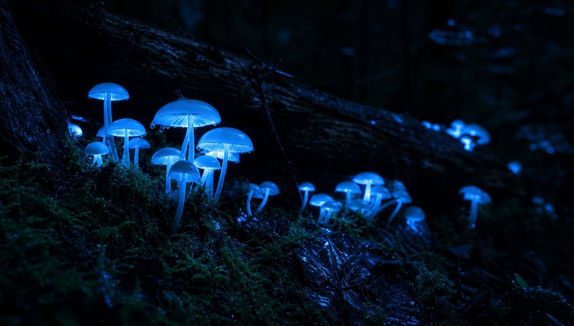 Prompt Studio Bioluminescent Landscape with Gpt Image