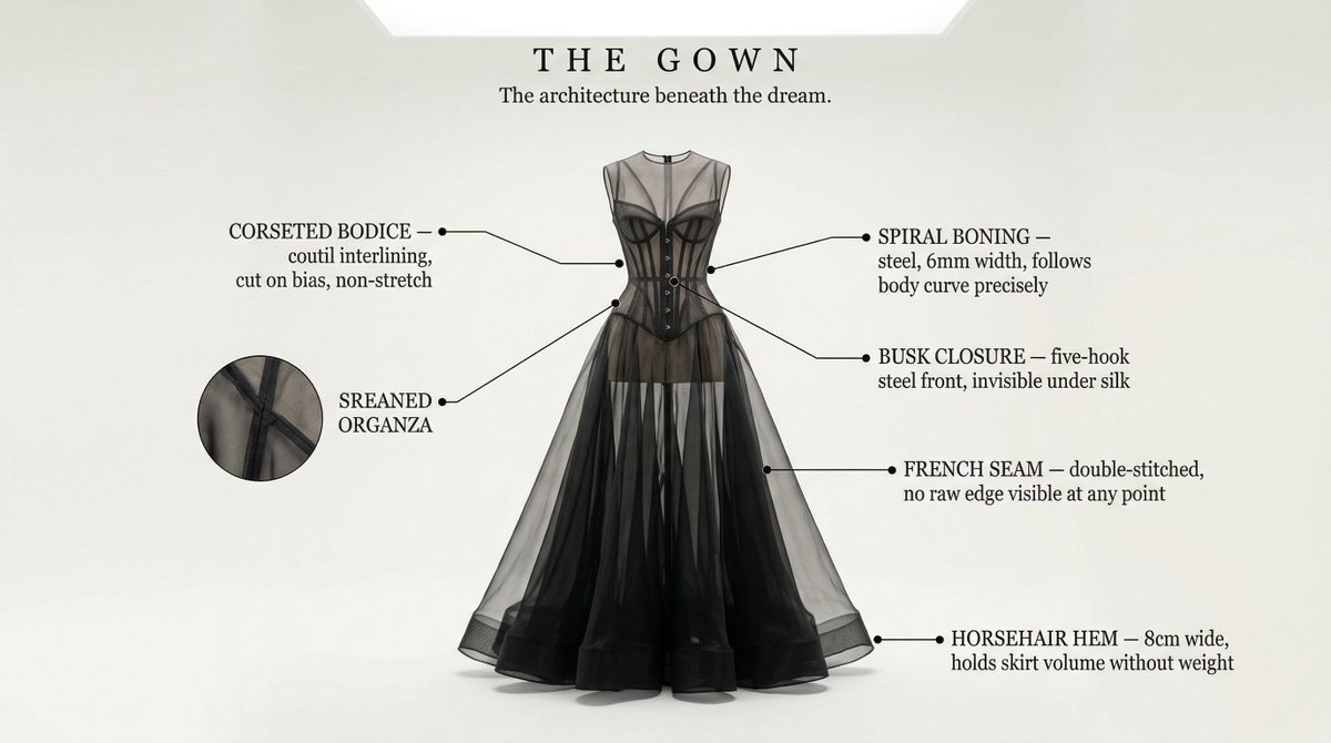 Ghost Mannequin Fashion with Exposed Anatomical Structure