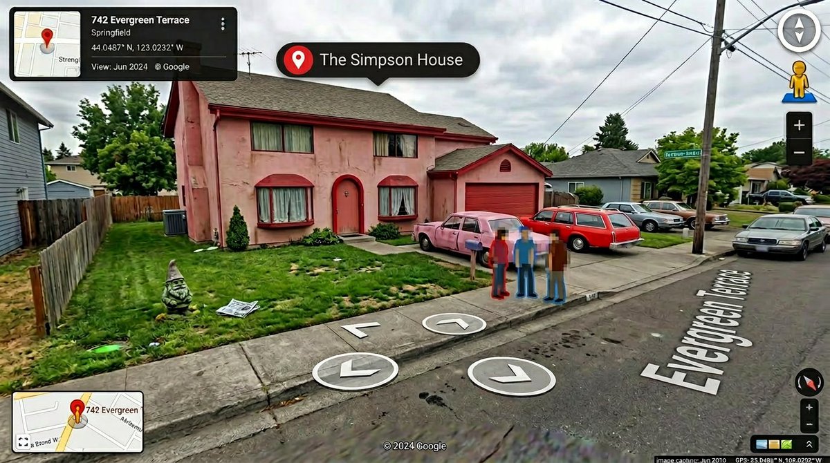 Hyper-realistic Google Street View Screenshot