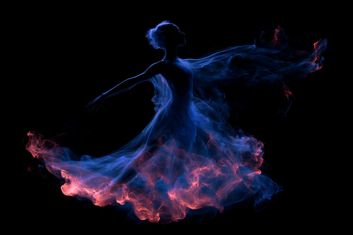 Cosmic Nebula Silhouette Astrophotography Art — image 2