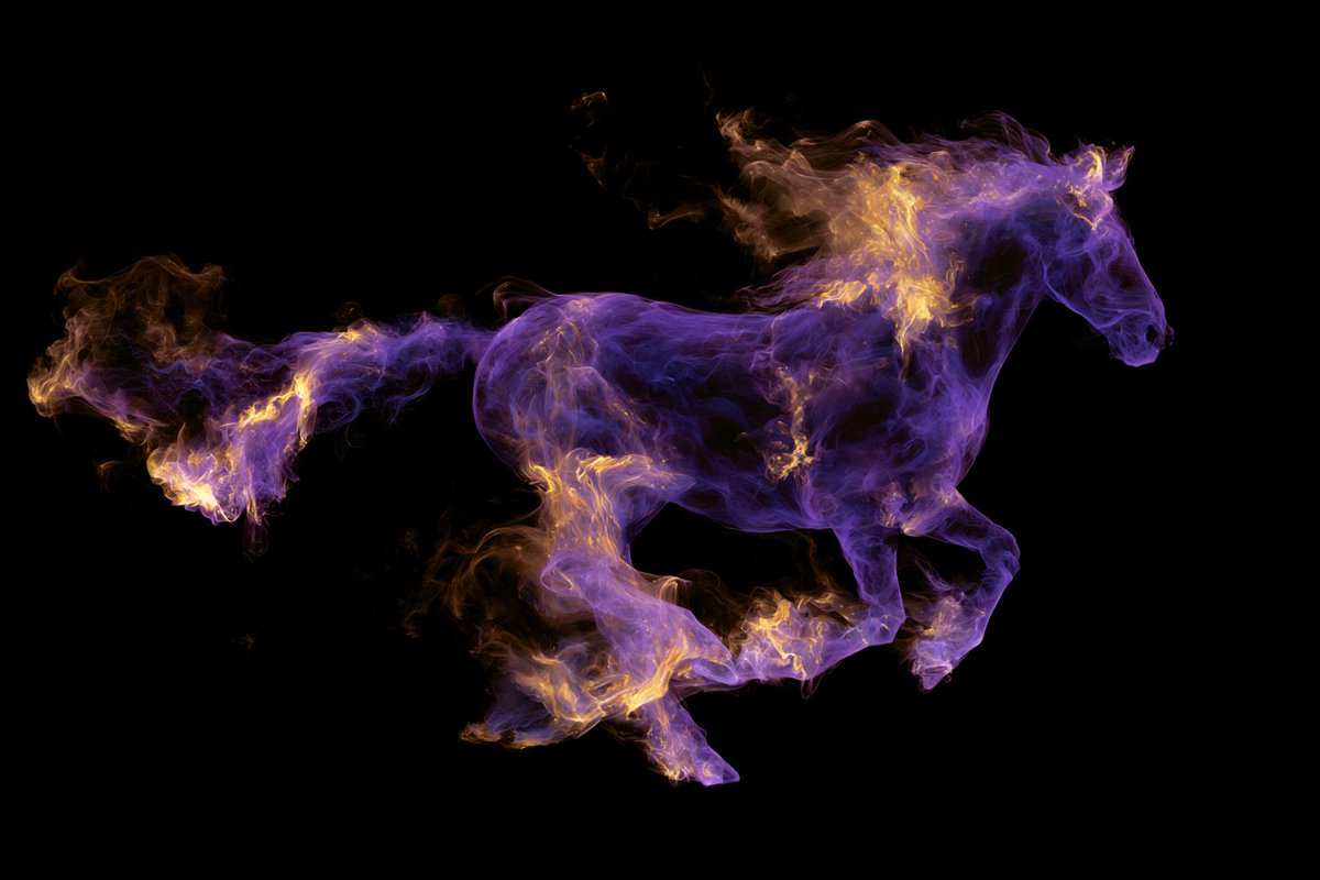 Cosmic Nebula Silhouette Astrophotography Art — image 3