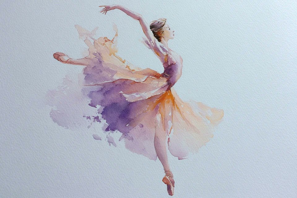 Dreamlike Impressionistic Watercolor Art