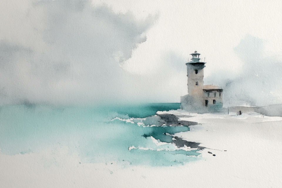 Dreamlike Impressionistic Watercolor Art