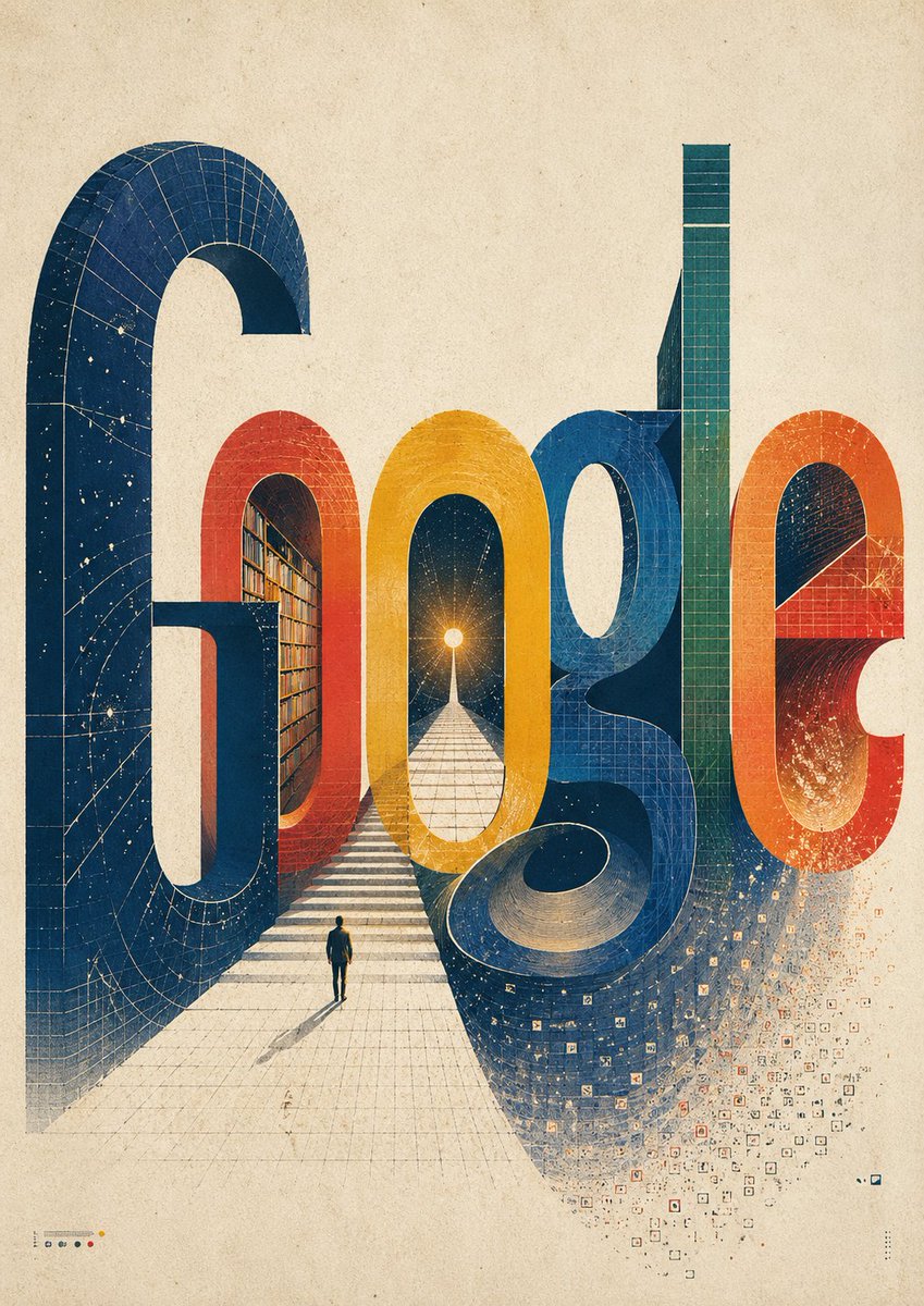 Conceptual Typography Poster with Editorial Portrait