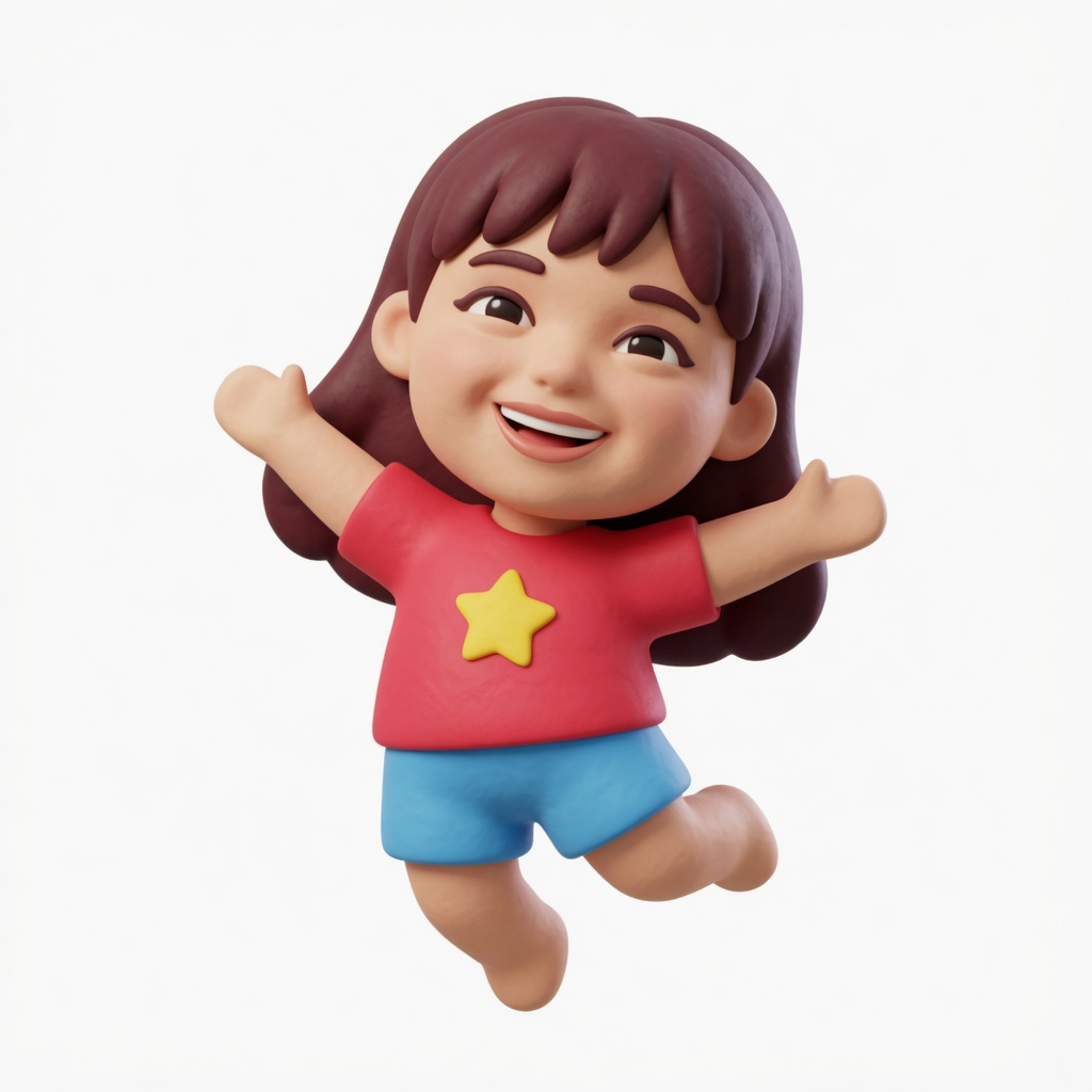 Cute Clay Figure with Exact Facial Likeness