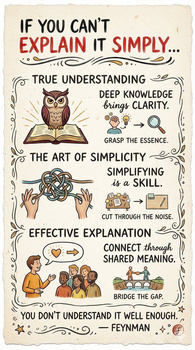 Hand-Drawn Infographic Card with Brush-Stroke Title